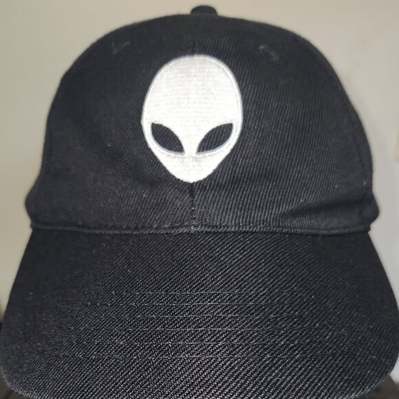 Black Alienware Hat, Velcro Adjustable - Picture 1 of 2